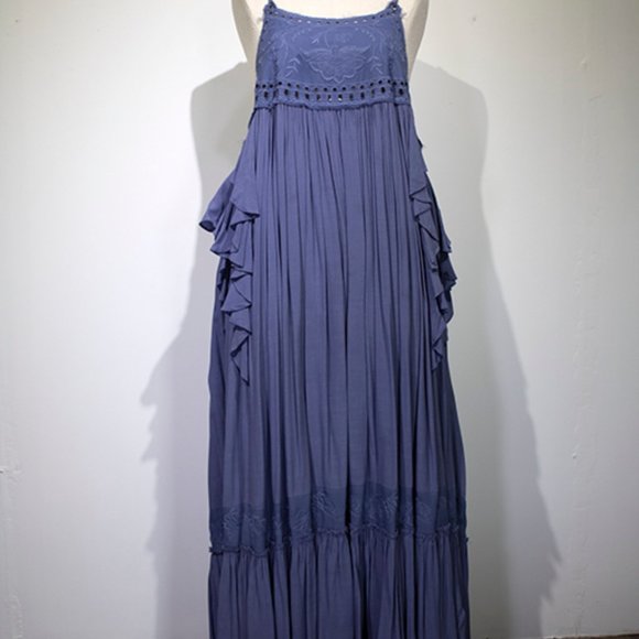 Free People Beach Ruffle Maxi - Picture 2 of 6